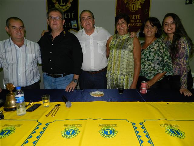  REUNIÃO FESTIVA DO LIONS CLUBE DE ABAETÉ DIA 20 DE NOVEMBRO DE 2015