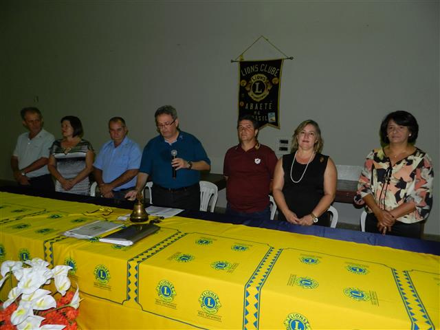  REUNIÃO FESTIVA DO LIONS CLUBE DE ABAETÉ DIA 18 DE FEVEREIRO DE 2016
