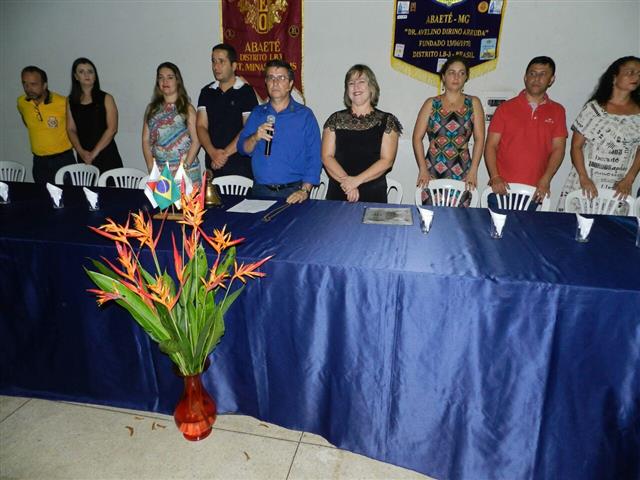  REUNIÃO FESTIVA DO LIONS CLUBE DE ABAETÉ DIA 23 DE MARÇO DE 2018