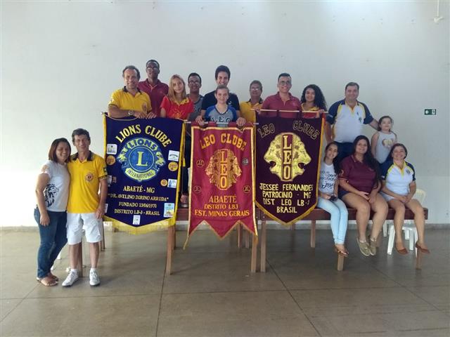  LEO CLUBE DE ABAETÉ TREINAMENTO DE GESTÃO, INCENTIVO DE NOVOS SÓCIOS E CAMPANHAS COM O PRESIDENTE DISTRITAL CLEO ANTHONNY NO DIA 23 DE SETEMBRO DE 2018