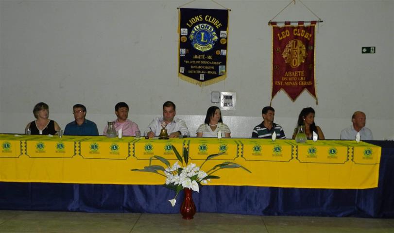  REUNIÃO FESTIVA DO LIONS CLUBE DE ABAETÉ DIA 24 DE ABRIL DE 2019