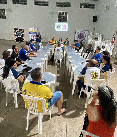  REUNIÃO DE SERVIÇO DO LIONS CLUBE DE ABAETÉ DR. AVELINO DIRINO ARRUDA, NO DIA 01 DE OUTUBRO DE 2025